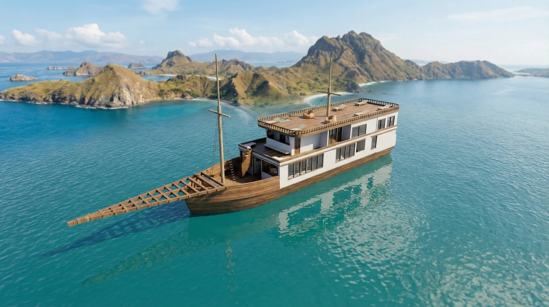 Private Luxury Phinisi Charter Komodo Blessing